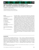 Báo cáo khoa học: Unusual stability of human neuroglobin at low pH – molecular mechanisms and biological signiﬁcance