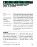 Báo cáo khoa học: Arg143 and Lys192 of the human mast cell chymase mediate the preference for acidic amino acids in position P2¢ of substrates