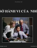 Bài giảng Hành vi tổ chức - Chương 6: Cơ sở hành vi của nhóm