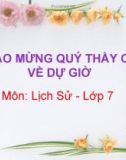 Bài giảng Lịch sử 7 bài 13: Nước Đại Việt ở thế kỉ XIII