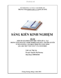 Sáng kiến kinh nghiệm THPT: Một số giải pháp giúp học viên lớp 11 tại trung 2 tâm GDNN-GDTX Tương Dương cảm nhận tình yêu cuộc sống qua bài thơ Vội Vàng của Xuân Diệu