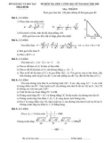 Đề thi học kì 1 môn Toán 9 năm 2020-2021 có đáp án - Sở GD&ĐT Thái Bình