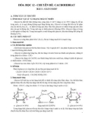 Hóa học 12 - Chuyên đề Cacbonhiđrat