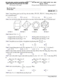 Đề thi thử lần 3 THPT Quốc gia 2018 môn Toán - THPT Chuyên Nguyễn Quang Diệu - Mã đề 147