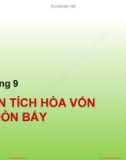 Bài giảng Tài chính doanh nghiệp: Chương 9 - PGS.TS Trần Thị Thái Hà