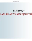 Lý thuyết tài chính tiền tệ - Chương 7