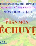 Giáo án tiếng việt lớp 1: Kể chuyện rùa và thỏ