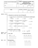Đề thi cuối HK 1 Toán và Tiếng Việt 5 - TH Nguyễn Bỉnh Khiêm (2011-2012)