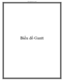 Biểu đồ Gantt