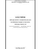 Giáo trình Marketing du lịch - Nghề: Nghiệp vụ nhà hàng - Trình độ: Trung cấp - CĐ Nghề Đà Lạt