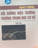 Giáo trình bồi dưỡng hiệu trưởng trường trung học cơ sở tập 3 part 1