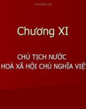 Chủ tịch nước