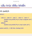 Lập trình Java cơ bản : Tổng quan lập trình Java part 5