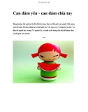 Can đảm yêu - can đảm chia tay