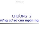 Bài giảng Lập trình hướng đối tượng trong C #: Chương 2 - GV. Phạm Mạnh Cương