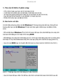 Tài liệu hướng dẫn cài đặt Win7