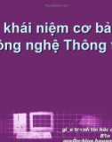 Các khái niệm cơ bản về Công nghệ Thông tin