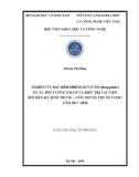 Luận văn Thạc sĩ Sinh học: Nghiên cứu đặc điểm nhiễm giun lươn (strongyloides) ở các đối tượng khám và điều trị tại Viện Sốt rét - Ký sinh trùng - Côn trùng Trung ương năm 2017-2018