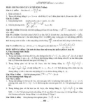 Đề Thi Thử Đại Học Khối A, A1, B, D Toán 2013 - Phần 37 - Đề 10 (có đáp án)