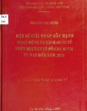 Luận văn Thạc sỹ kinh tế: Một số giải pháp đẩy mạnh hoạt động du lịch quốc tế trên địa bàn thành phố Hồ Chí Minh từ nay đến năm 2020