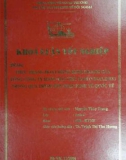 Khóa luận tốt nghiệp: Thực trạng hoạt động kinh doanh của Tổng công ty hàng hải Việt Nam (Vinalines) trong quá trình hội nhập kinh tế quốc tế