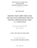 Luận văn Thạc sĩ Toán học: Phương pháp biến phân cho lớp bài toán Dirichlet đối với phương trình elliptic kiểu P(x)-Laplacian