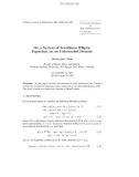 Báo cáo toán học: On a System of Semilinear Elliptic Equations on an Unbounded Domain