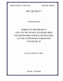 Luận án tiến sĩ Y học: Nghiên cứu mối liên quan giữa các yếu tố nguy cơ với đặc điểm tổn thương động mạch vành bằng chụp cắt lớp vi tính 256 dãy ở bệnh nhân tăng huyết áp