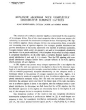 Báo cáo toán học: Reflexive algebras with completely distributive subspace lattices 