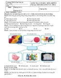 Đề thi học kì 1 môn KHTN (Hóa học) lớp 8 năm 2023-2024 - Trường THCS Chu Văn An, Tam Kỳ