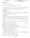 Đề thi thử tuyển sinh vào lớp 10 môn Toán năm 2024-2025 có đáp án - Phòng GD&ĐT Thanh Chương