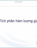 Tích phân hàm lượng giác