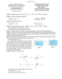 Đề thi học kì 1 môn Toán lớp 7 năm 2022-2023 có đáp án - Trường THCS Ngô Sĩ Liên