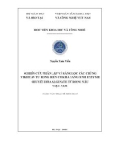 Luận văn Thạc sĩ Sinh học: Nghiên cứu phân lập và sàng lọc các chủng vi khuẩn từ rong biển có khả năng sinh enzyme chuyển hóa Alginate từ rong nâu Việt Nam