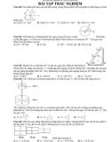 Bài tập trắc nghiệm cơ vật rắn tĩnh học