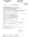 Đề KS thi THPT Quốc gia năm 2017-2018 môn Toán lớp 11 – THPT Triệu Sơn 3 – Mã đề 111