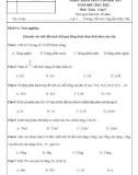Đề thi học kì 1 môn Toán lớp 5 năm 2021-2022 có đáp án - Trường Tiểu học Nguyễn Khắc Nhu