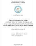Tóm tắt luận án Tiến sĩ Quản trị kinh doanh: Ảnh hưởng của mối quan hệ giữa công nghệ thông tin và quản lý tinh gọn đến kết quả hoạt động kinh doanh của doanh nghiệp - Trường hợp nghiên cứu tại thành phố Hồ Chí Minh