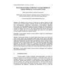 Báo cáo vật lý: Electrochemical Studies of Mild Steel Corrosion Inhibition in Aqueous Solution by Uncaria gambir Extract