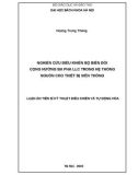 Luận án Tiến sĩ Kỹ thuật điều khiển và tự động hóa: Nghiên cứu điều khiển bộ biến đổi cộng hưởng ba pha LLC trong hệ thống nguồn cho thiết bị viễn thông