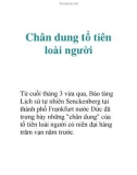 Chân dung tổ tiên loài người