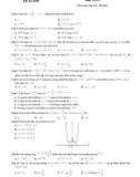 Đề thi minh họa kỳ thi THPT Quốc gia năm 2017 môn Toán - Đề số 039