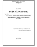 Tóm tắt Luận văn Thạc sĩ Luật học: Đấu tranh phòng chống tội phạm trốn thuế