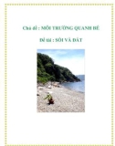 Chủ đề : MÔI TRƯỜNG QUANH BÉ - Đề tài : SỎI VÀ ĐẤT