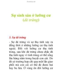 Sự sinh sản ở lưỡng cư (đẻ trứng)