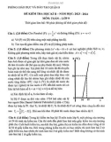 Đề thi học kì 2 môn Toán lớp 9 năm 2023-2024 - Phòng GD&ĐT Quận 8
