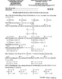 Đề thi học kì 2 môn Toán lớp 12 năm 2020-2021 có đáp án - Sở GD&ĐT thành phố Cần Thơ