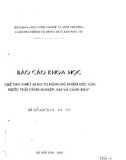 Chế tạo thiết bị đo tự động ô nhiễm độc của nước thải công nghiệp, ghi và cảnh báo