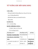 Giáo án môn Toán lớp 7 : Tên bài dạy : TỪ VUÔNG GÓC ĐẾN SONG SONG