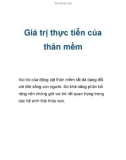 Giá trị thực tiễn của thân mềm